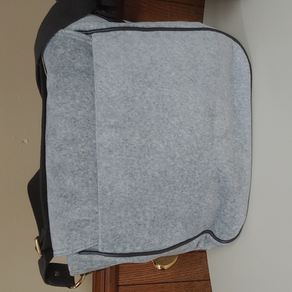 Juicy Couture y2k Vintage Velour Laptop Messenger Crossbody Bag - Picture 8 of 16